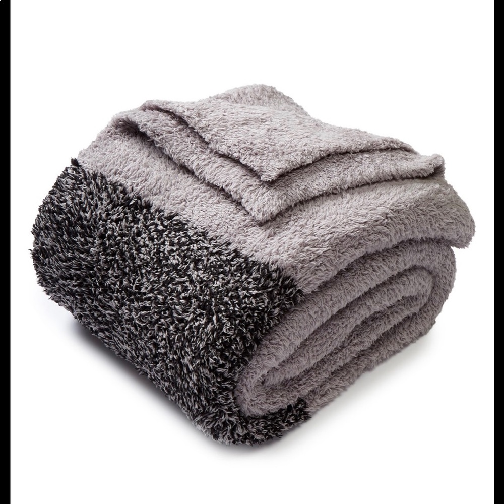 Barefoot Dreams CozyChic Throw Heathered Stripe
